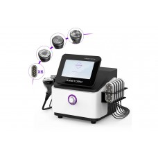 Багатофункціональний апарат кавітації, вакуумнго масажу з RF та ліполазером ERV-07