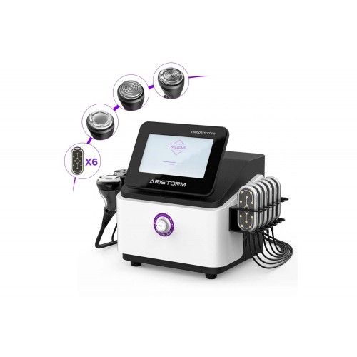 Багатофункціональний апарат кавітації, вакуумнго масажу з RF та ліполазером ERV-07