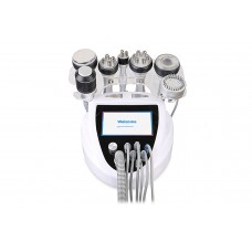 Апарат кавітації та RF-ліфтінга S-08 (7 в 1) (кавітація + вакуумний масаж з RF, RF-ліфтинг (тіло, обличчя, періорбітальна зона) + хромотерапія + тепло/холод терапія)