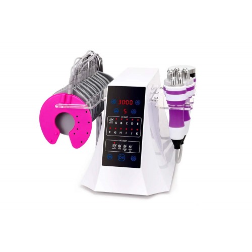 Багатофункціональний апарат кавітації, RF-ліфтінгу, міостимуляції (4 в 1) ERV-05