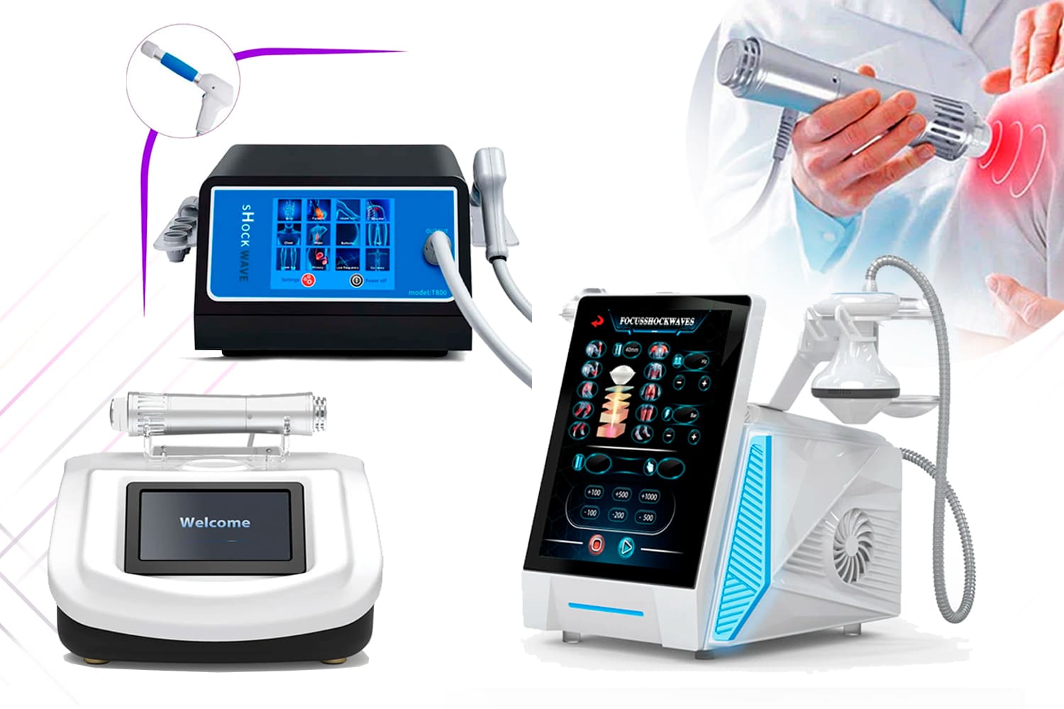 Апарати ударно-хвильової терапії - ТОП-3