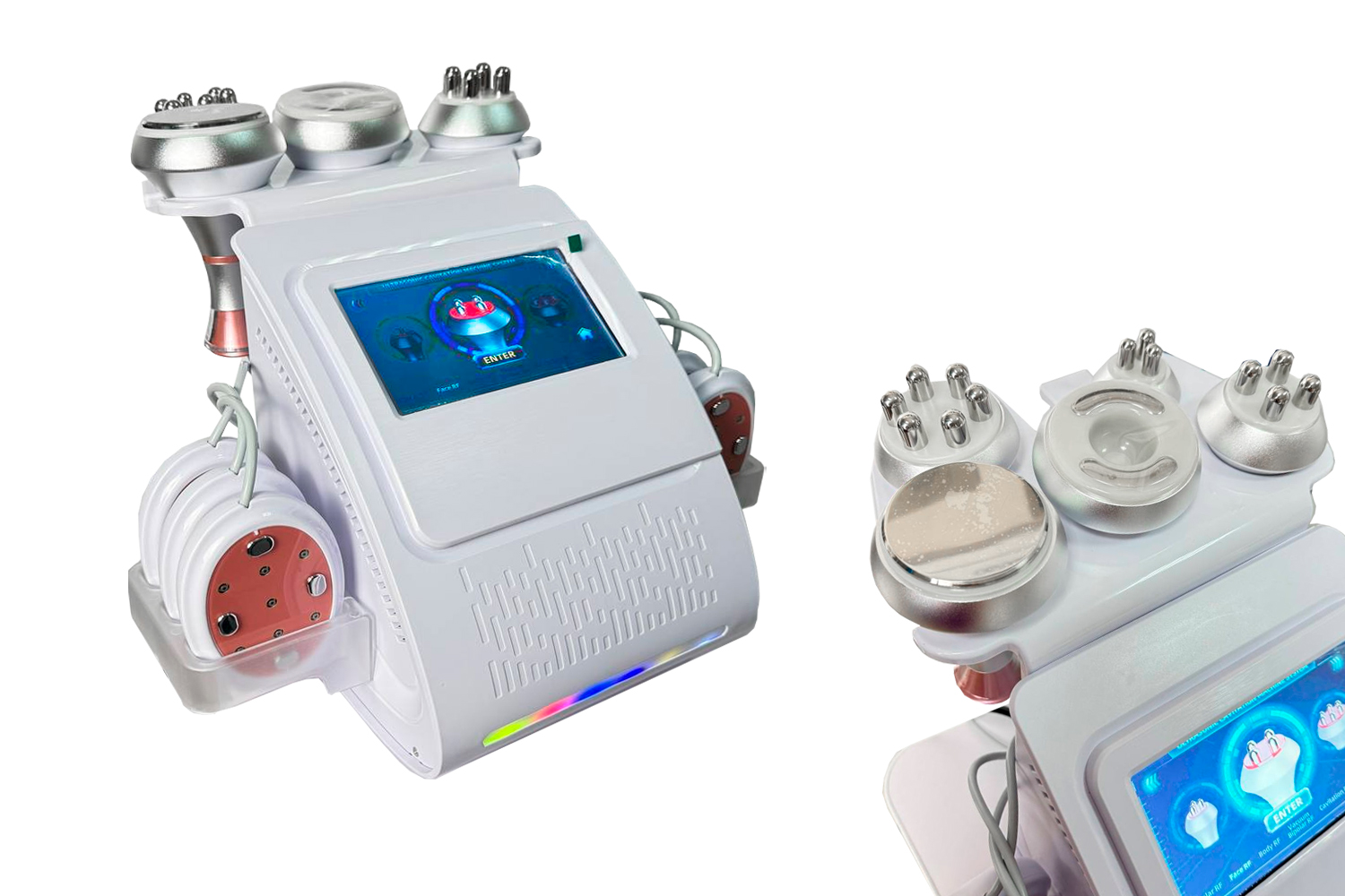 Аппарат кавитации, RF-лифтинга, липолиза и вакуумного массажа ERV-03